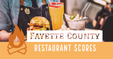 Restaurant Inspection Scores {Fayette County} – March 2026
