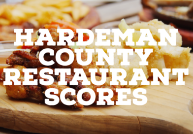 Restaurant Inspection Scores {Hardeman County} – April 2026
