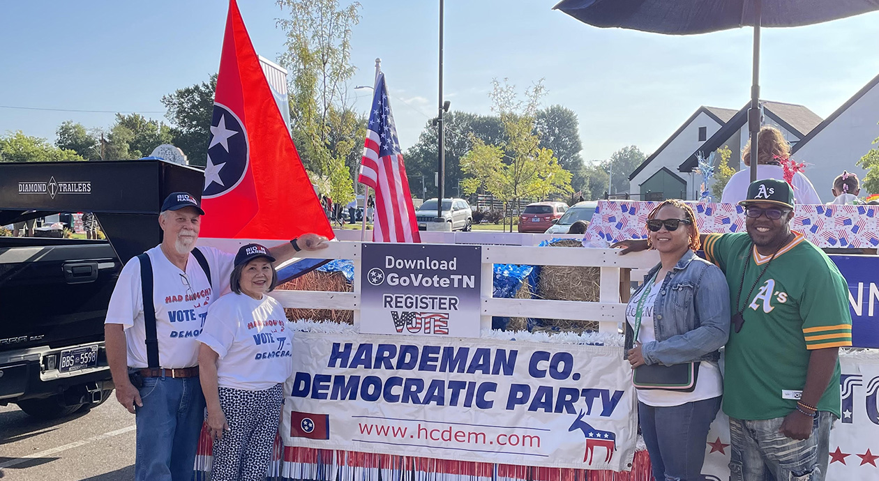 Hardeman County Democratic Party Participates in Southern Heritage