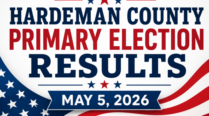 Hardeman County Primary Election Results