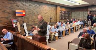 Maj. Gen. Warner Ross Honors Legacy of First Sergeant Howard Black at Bolivar City Council Meeting
