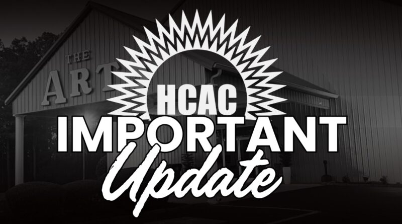 Damage to the Hardeman County Arts Center… The Show Must Go On