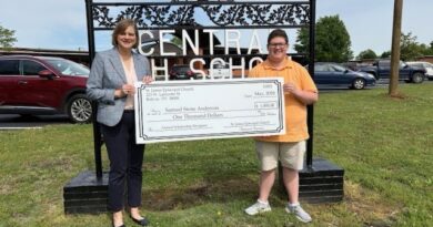 Sam Anderson Named as Recipient of Saint James Episcopal Church Scholarship