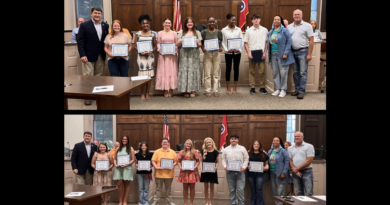 Hardeman County High Schools Top Ten Recognized at County Commission Meeting&nbsp;