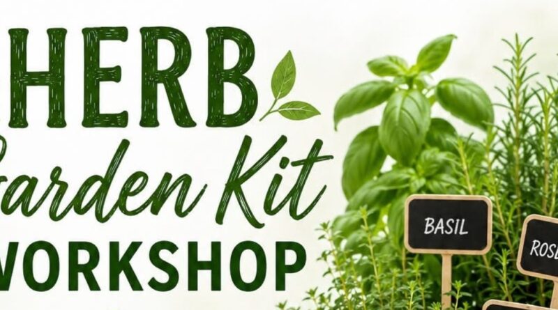 UT/TSU Extension to Host Herb Garden Kit Workshop