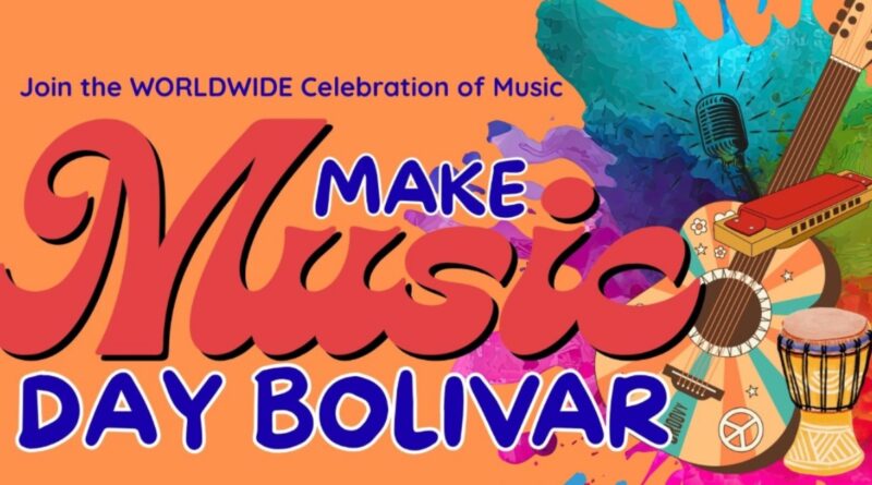 Bolivar Joins Worldwide Celebration with First Make Music Day Bolivar