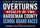 State Democratic Party Overturns Results of Two Hardeman County School Board Races, Criminal Investigation Requested