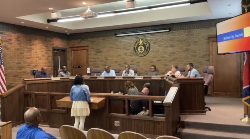 Bolivar City Council Discusses Property Cleanup, Downtown Mural, and Park Rental Policy at July Meeting