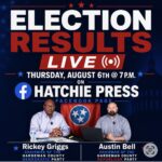 Hatchie Press to Broadcast Live Hardeman County Election Results August 6