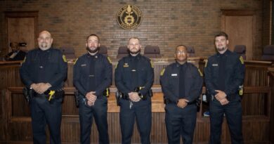Bolivar Police Department Holds Oath of Office and Promotion Ceremony