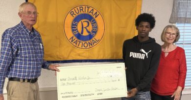Grand Junction Ruritan Club Awards $1,000 Scholarship to Darrell Walker Jr.