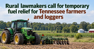 Rural Lawmakers Call for Temporary Fuel Relief for Tennessee Farmers and Loggers