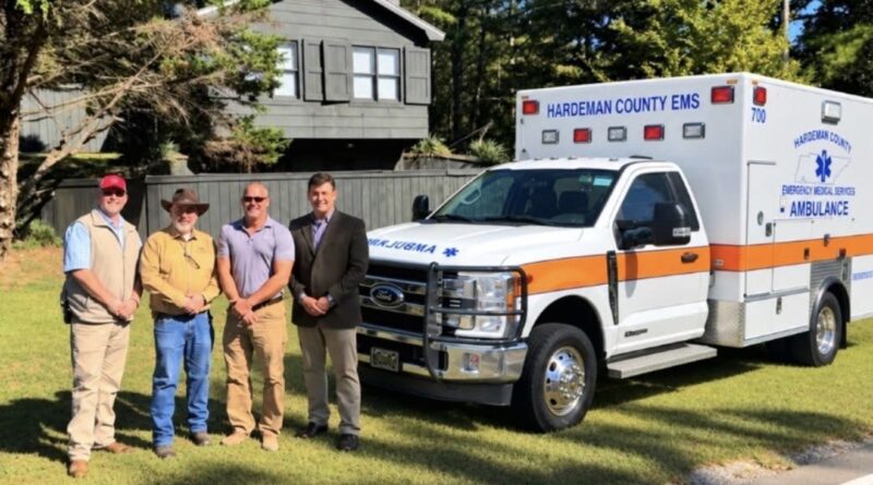 Hardeman County Ambulance Service Expands Coverage with New South Station at Lone Oaks Farm