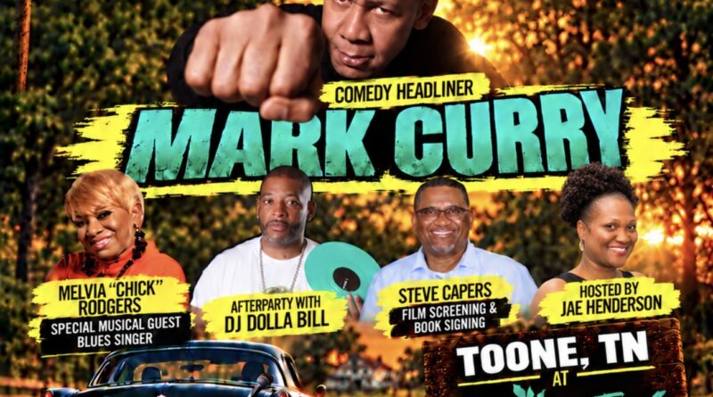 Mark Curry to Headline Green Book Comedy Tour in Toone This Weekend